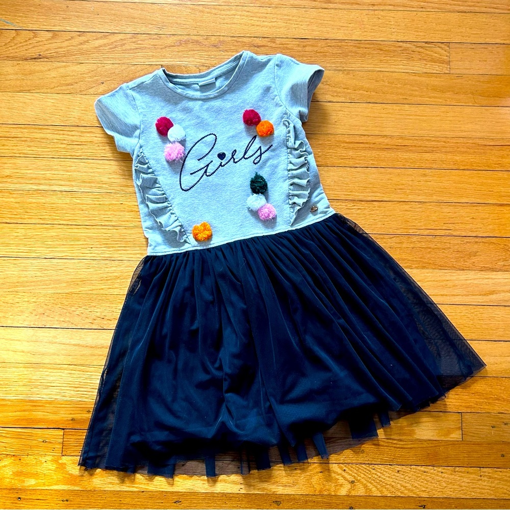 BluKids Italian brand approximate girls size 6-8 dress